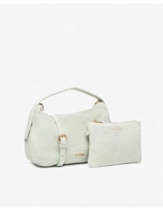 BORSETTA DA DONNA IN CAMOSCIO MENTA 2