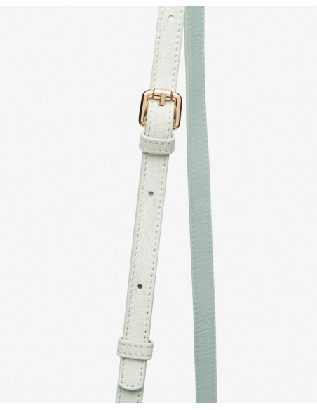 BORSETTA DA DONNA IN CAMOSCIO MENTA