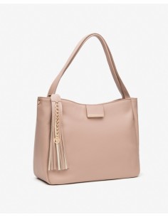 BORSA HOBO DA DONNA IN PELLE NUDE 2