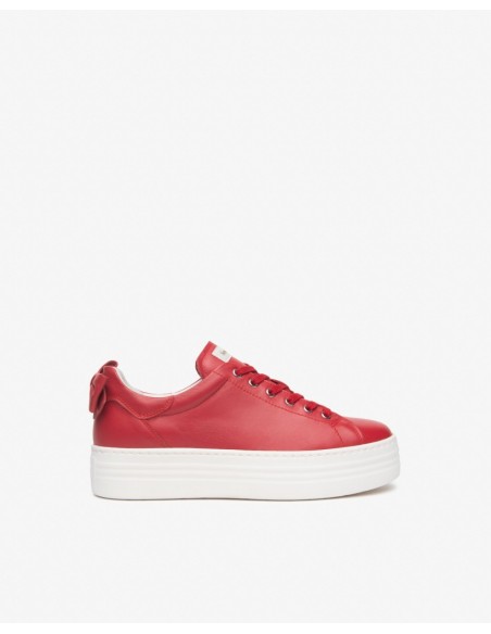 SNEAKERS PLATFORM DA DONNA ROSSE