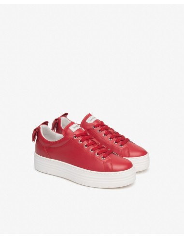 SNEAKERS PLATFORM DA DONNA ROSSE