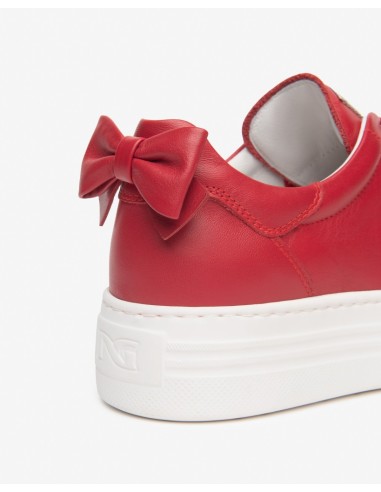 SNEAKERS PLATFORM DA DONNA ROSSE