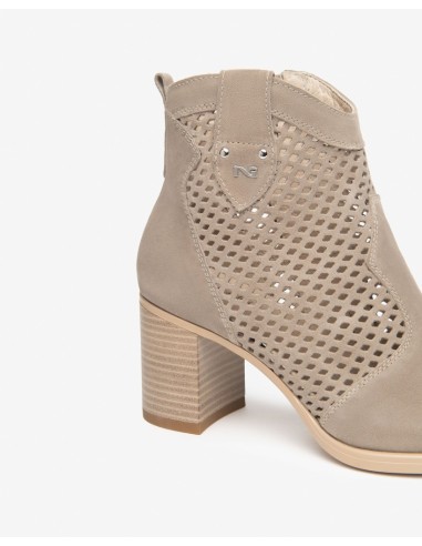 STIVALETTI TEXANI DA DONNA BEIGE