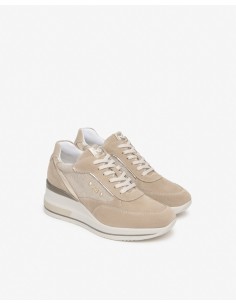 SNEAKERS ALTE DA DONNA NUDE 2
