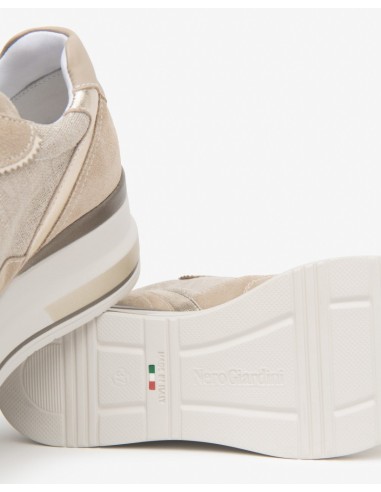 SNEAKERS ALTE DA DONNA NUDE