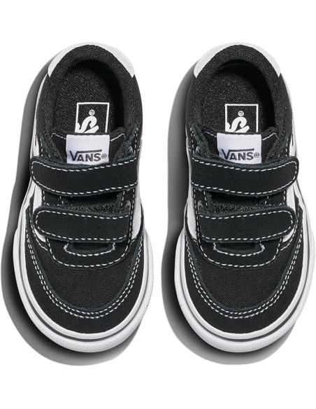 VANS BROOKLYN LS V BLACK WHITE