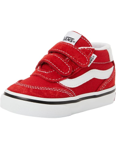 VANS BROOKLYN MID V SUNSET RUBY 2