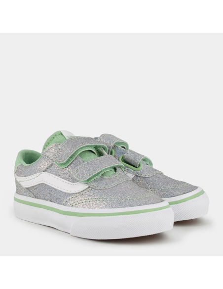 VANS BROOKLYN LS V GLITTER GREEN