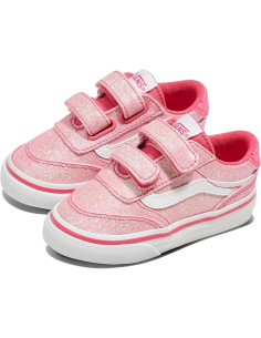 VANS BROOKLYN LS V GLITTER CANDIED PINK 2