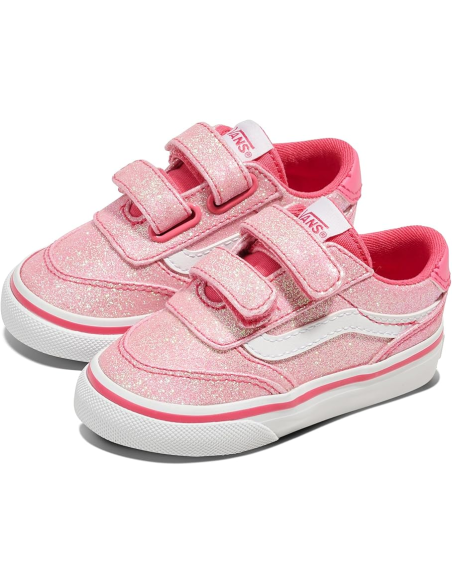 VANS BROOKLYN LS V GLITTER CANDIED PINK