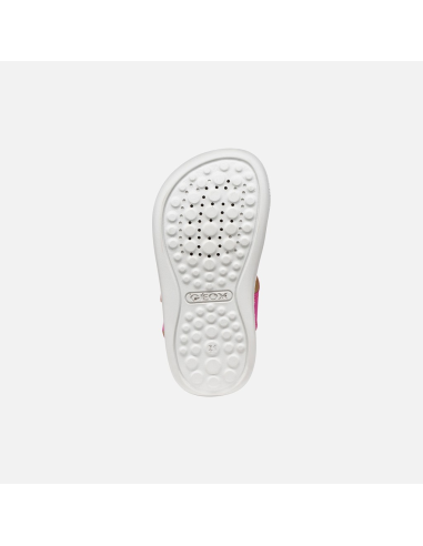 SANDALETTO LIGHTFLOPPY BIMBA FUCHSIA-WHITE