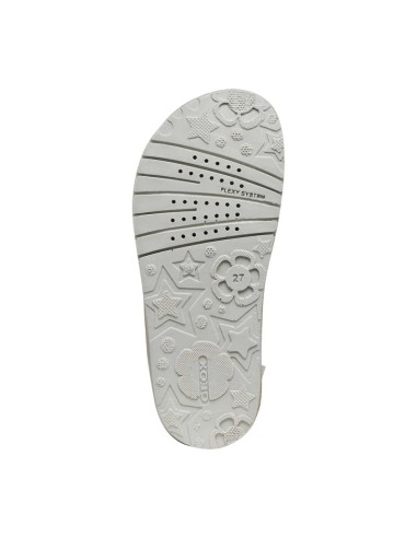 SANDALETTO COSTAREI BIMBA WHITE SILVER