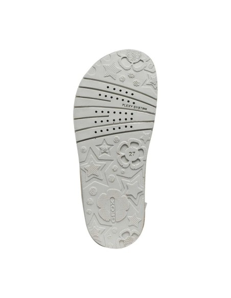 SANDALETTO COSTAREI BIMBA WHITE SILVER