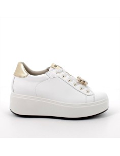 SNEACKERS PLATFORM BIANCA ACCESSORIO