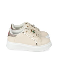 SNEAKERS GIOIELLO DA BIMBA BEIGE