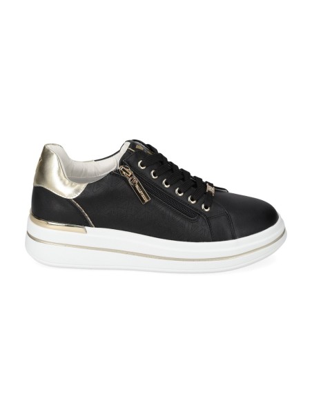 SNEAKERS BASSE DA DONNA CON ZIP LATERALE