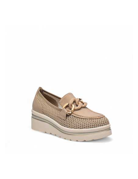 MOCASSINO DONNA NUDE