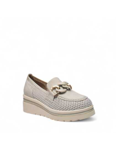 MOCASSINO DONNA BEIGE