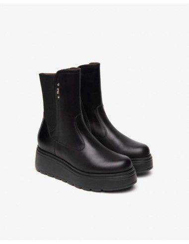 STIVALETTO ELASTICO PELLE -