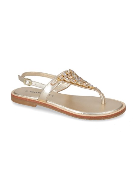 SANDALI INFRADITO GIOIELLO GOLD