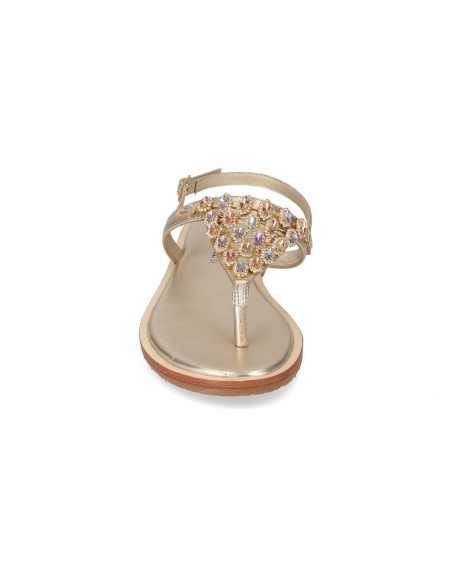 SANDALI INFRADITO GIOIELLO GOLD