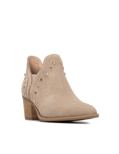 STIVALETTO CAMOSCIO BEIGE 2