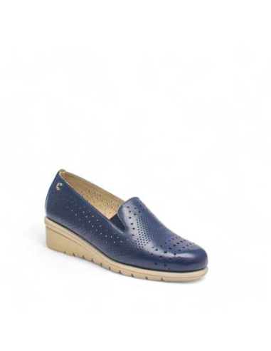 MOCASSINO DONNA BLU