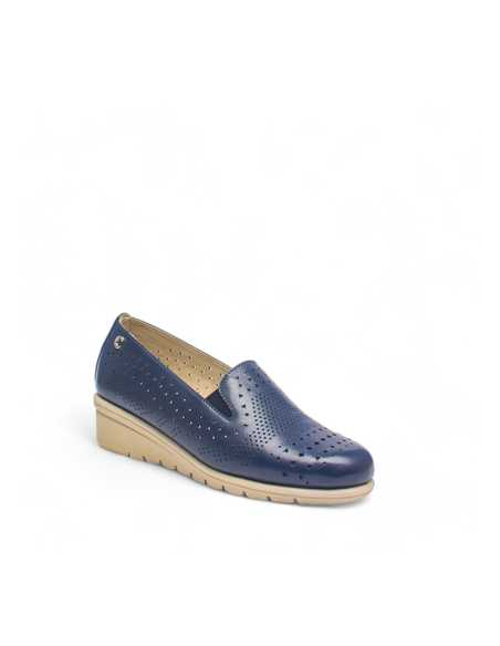 MOCASSINO DONNA BLU