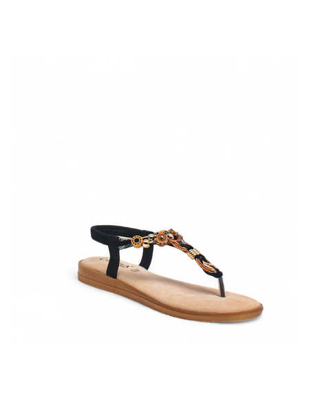 SANDALO INFRADITO NERO