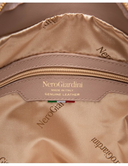 BORSA HOBO DA DONNA IN PELLE NUDE