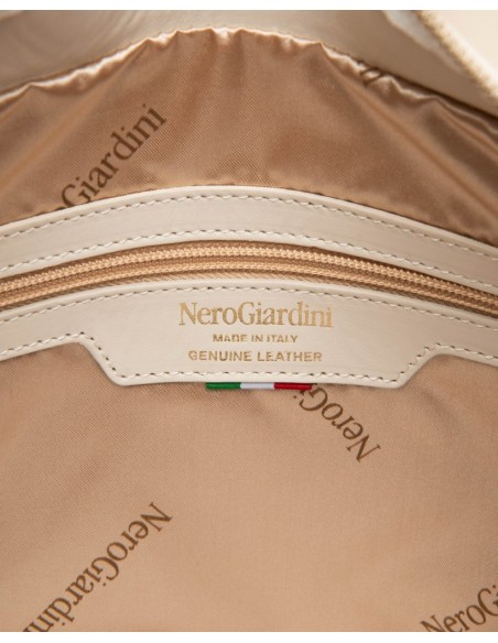 BORSA HOBO DA DONNA IN PELLE PANNA