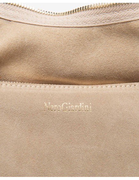BORSETTA DA DONNA IN CAMOSCIO BEIGE