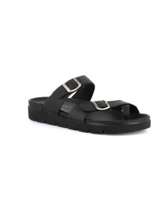 LERO CIABATTE DA UOMO NERE