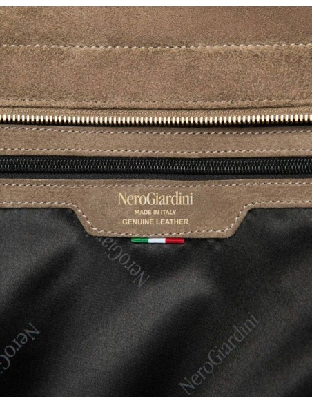 BORSA A SPALLA CAMOSCIO PELLE