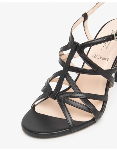 SANDALO INTRECCIATO TACCO