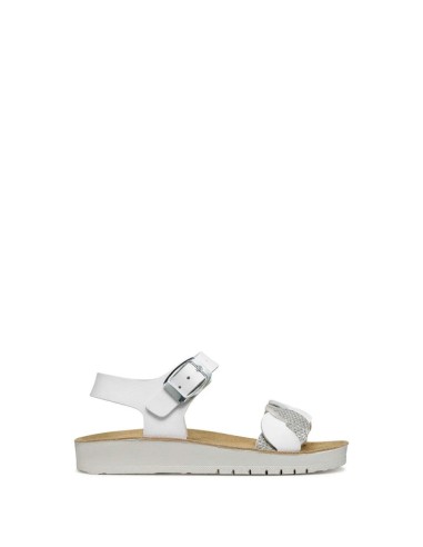 SANDALETTO COSTAREI BIMBA WHITE SILVER