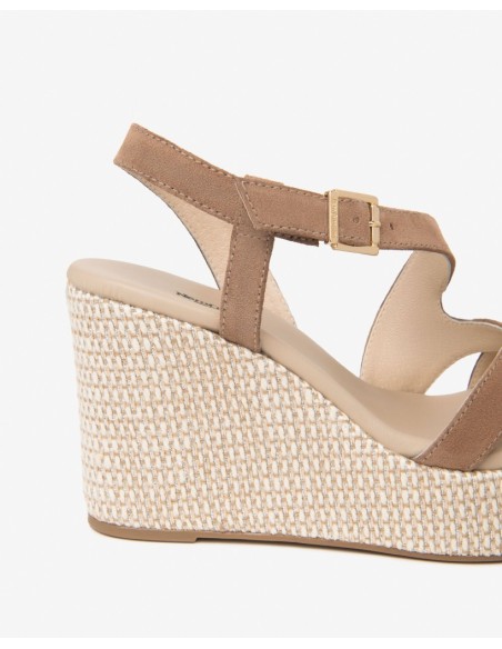 SANDALO ZEPPA CAMOSCIO