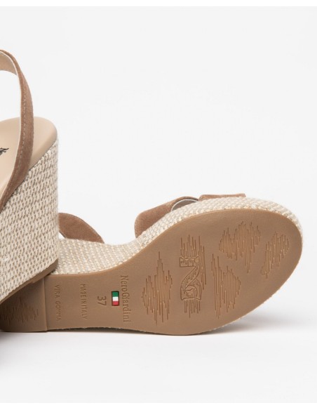 SANDALO ZEPPA CAMOSCIO