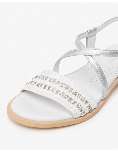 SANDALO BASSO PERLINE