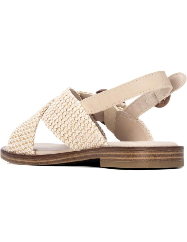 SANDALO INCROCIO RAFFIA