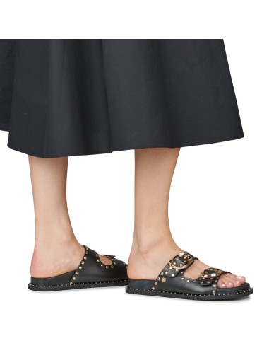 CIABATTA FIBBIE BORCHIE