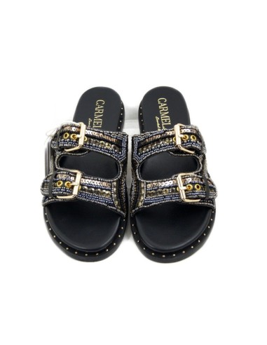 CIABATTA FIBBIA PAILLETTES