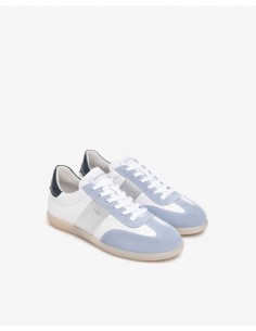SNEAKERS DA DONNA BIANCO-AZZURRO 2