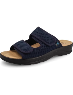 CIABATTA DA UOMO BLU 2
