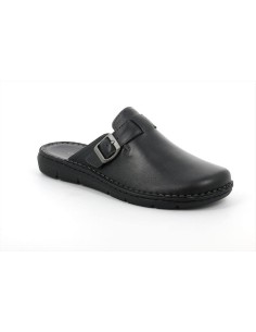 CIABATTA FIBBIA PELLE